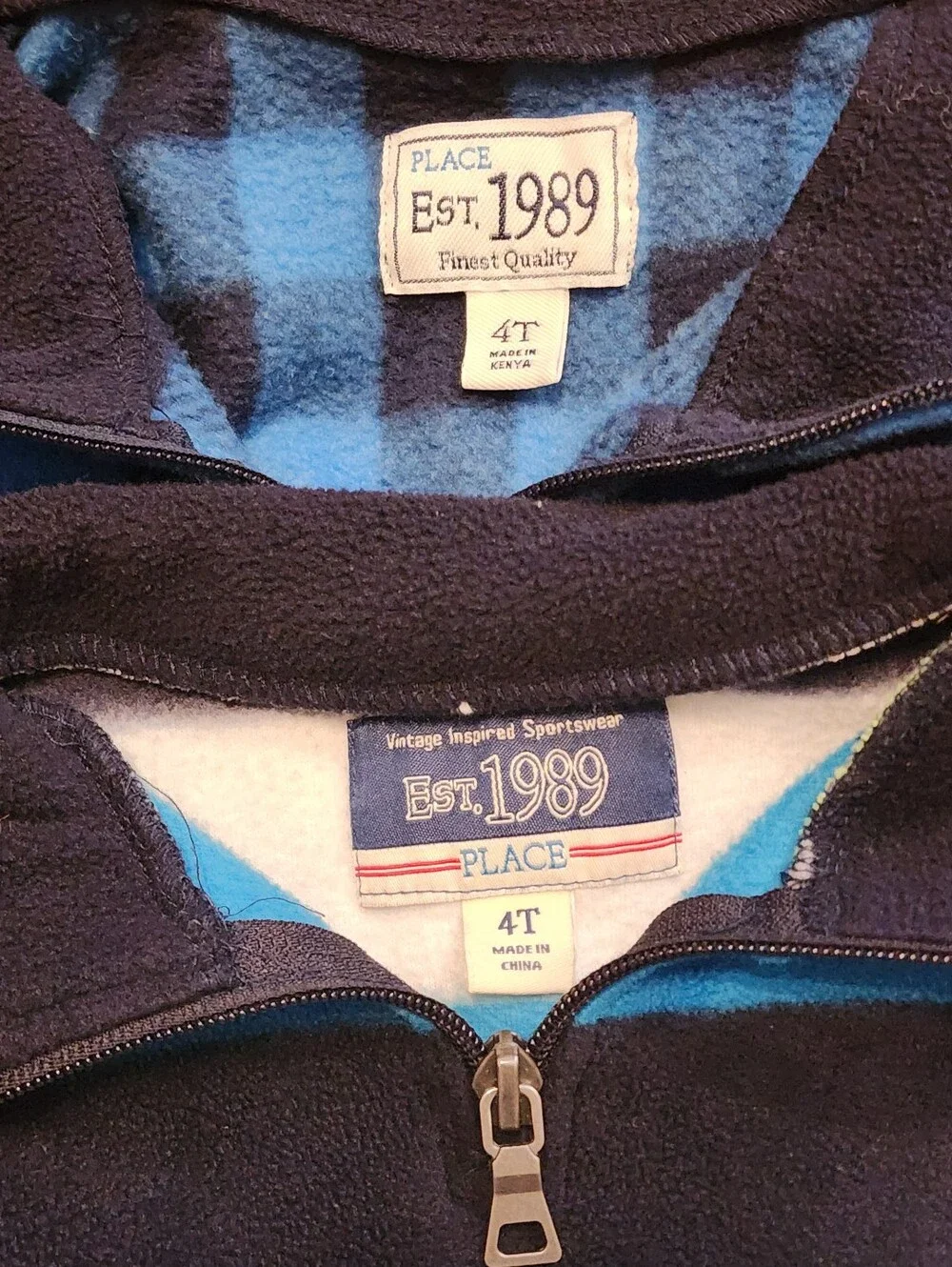 Boys Size 4T Microfleece Long Sleeve Pullover Sweater, Set Of 2, Good Shape